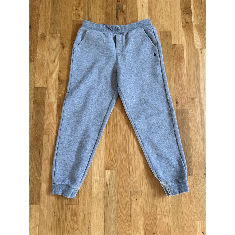 NWOT Polo Ralph Lauren Sweatpants L (14-16) Youth Gray Pony Logo Joggers